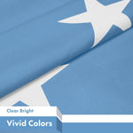 Load image into Gallery viewer, G128 3 Pack: Micronesia Micronesian Flag  3x5 Ft  LiteWeave Pro Printed 150D Polyester  Country Flag, Indoor/Outdoor, Vibrant Colors, Brass Grommets, Thicker and More Durable Than 100D 75D Poly