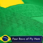 Load image into Gallery viewer, Brazil Brazilian Flag 3x5 Ft 2Pack Printed Polyester By G128