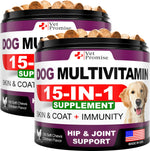 Load image into Gallery viewer, 2 Pack Dog Multivitamin Chewable with Glucosamine Vitamins for Dogs 240 Chews