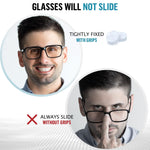 Load image into Gallery viewer, Eyeglass Ear Grips Glasses Ear Cushion Silicone 12 Pairs Clear Mini Size