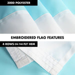 Load image into Gallery viewer, G128 Combo Pack: Flag Pole 5 Ft Silver Tangle Free &amp; Chicago Flag 2.5x4 Ft Embroidered 300D Polyester