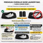 Load image into Gallery viewer, Shoe Washing Machine Bag 2 Pack for Washer &amp; Dryer Thick Padded Sneaker Laundry Bags with Mesh Panels Zipper Protective Shoe Washer Bag for Running &amp; Gym Shoes