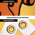 Load image into Gallery viewer, G128 Combo Pack: 6 Ft Tangle Free Aluminum Spinning Flagpole (White) &amp; New Jersey NJ State Flag 3x5 Ft, LiteWeave Pro Series Printed 300D Polyester  Pole with Flag Included