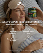 Load image into Gallery viewer, Magnesium Complex for Women for Sleep Advanced 610mg with Glycinate Citrate &amp; Vitamin B6 for 3X Absorption 5 HTP Supports Sleep Relaxation Nerve Muscle Bone &amp; Energy Health