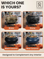 Load image into Gallery viewer, Ceramic Incense Burner and Censer with Ash Catcher Incense Holder for Charcoal Frankincense Resin and Cone Incense Heat Resistant