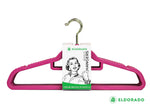 Load image into Gallery viewer, Non Slip Adult Hangers Multicolor for Everyday Use Value Packs (Hot Pink 50)