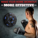 Load image into Gallery viewer, Music Boxing Machine for Adults Durable Wall Mounted Bluetooth Music Punching Machine with 9 Modes Shock Absorbing Pads LED Screen &amp; Included Gloves Boxing Equipment for Training at Home