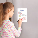 Load image into Gallery viewer, Small Dry Erase White Board Fridge Magnetic Shopping List A5 Size 5.5х8 Inch