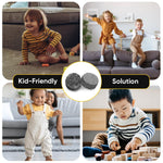 Load image into Gallery viewer, Felt Pads for Cabinet Doors 0.4 in Diameter 128 PCS Black Self Adhesive Felt