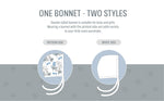 Load image into Gallery viewer, Bamboo and Cotton Double Sided Baby Beanie for Newborns Hospital Hat 0 Months