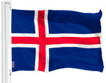 Load image into Gallery viewer, Iceland (Icelandic) Flag 150D Printed Polyester 3x5 Ft