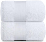 Load image into Gallery viewer, Resort Collection Soft Bath Sheets Towels Set of 2 Oversize Large 35x70 in