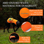 Load image into Gallery viewer, Reflective Dog Vest Hi-Vis XL Size 42 in Chest x 21.75 in Neck Orange