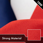 Load image into Gallery viewer, G128 5 Pack: Open Flag  4x6 Ft  LiteWeave Pro Series Printed 150D Poly  Commercial Business Flag, Indoor/Outdoor, Vibrant Colors, Brass Grommets, Thicker and More Durable Than 100D 75D Polyester