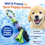 Load image into Gallery viewer, Lavender Interactive Tug Toy for Dogs Mental Stimulation Toy Slow Play Treat Dispenser Brain Exercise for Puppies &amp; Seniors Teething Relief Blue Orange Purple (Lavender)