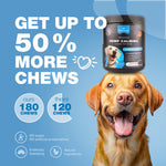 Load image into Gallery viewer, Hemp Calming Chews for Dogs Anxiety Relief L Theanine Chamomile Extract
