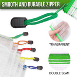 Load image into Gallery viewer, 32 Pack Mesh Zipper Pouch Bags A3 17.7x12.6 inch Plastic Zipper Pouches for Organizing Board Game Bags Puzzle Organizer Bag Large Zippered Pouch Bag Mesh Pouches with Zippered Puzzle Storage