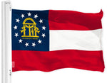 Load image into Gallery viewer, Georgia State Flag 150D Printed Polyester 3x5 Ft