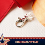 Load image into Gallery viewer, G128 Windsock 60 Inch TeaStained US Flag Windstock 60 in Embroidered Stars and Stripes Patriotic Hanging Decoration