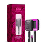 Load image into Gallery viewer, 3D Self Cleaning Deluxe Rectangular Brush Self Cleaning Hair Brush for Women