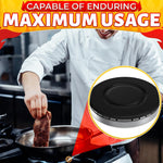 Load image into Gallery viewer, 4Pcs Portable Gas Stove Burner Replacement Surface Burner Head Replacement Stove Range Gas Stove Burners Caps Black Stove Top Burner Replacement Range Burners Tops Burner Covers for Gas Stove