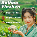 Load image into Gallery viewer, White Tea Organic Silver Needle Tea   1 lb of Premium Silver Needle White Tea   Rich in Antioxidants Organic White Tea Loose Leaf White Tea Leaves