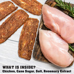 Load image into Gallery viewer, Chicken Jerky Dog Treats 1.5 Lb Human Grade Pet Snacks Grain Free Dried Strips