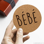 Load image into Gallery viewer, Cork Coasters for Drinks Coasters Set of 6 with Holder   Funny Coasters for Adults Cup Coasters for Coffee Table Home Bar Wedding Absorbent Coasters Mat   Cups Cool Decor Unique Coaster Gift
