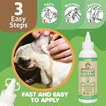 Load image into Gallery viewer, Dog Ear Cleaner Solution with Peppermint. Our Ear Cleaner for Dogs Helps to