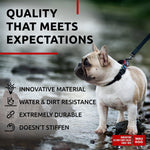 Load image into Gallery viewer, Black Waterproof Dog Collar Adjustable for Medium Dogs 1016 inch Neck