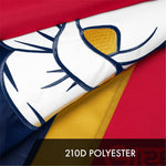 Load image into Gallery viewer, G128 2 Pack: Mississippi 2020 MS State Flag  3x5 Ft  ToughWeave Series Embroidered 300D Polyester  Embroidered Design, Indoor/Outdoor, Brass Grommets