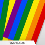 Load image into Gallery viewer, G128 LGBT Rainbow Pride Bunting Banner  Flag 8.2 x 5.5 Inch, Full String 33 Feet  Printed 150D Polyester, Decorations For Bar, School, Festival Events Celebration