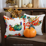 Load image into Gallery viewer, Fall Decoration Pumpkin Oil Painting Style Waterproof Throw Pillow Covers 18 x 18 In Set of 4, Beautiful Cushion Covers for Autumn Sofa Couch Decoration