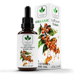 Load image into Gallery viewer, Organic Sea Buckthorn Oil 1 fl oz Cold Pressed Sea Buckthorn Berry Oil Seabuckthorn for Face Hair Body &amp; Supplement