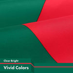 Load image into Gallery viewer, G128 Combo Pack: American USA Flag 3x5 Ft &amp; Bangladesh Flag 3x5 Ft, Both Printed 150D Polyester, Indoor/Outdoor, Brass Grommets