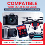 Load image into Gallery viewer, Memory Card Ultra SDHC UHS 90MB s High Speed &amp; Reliable Camera Card Class 10 for Fast Read Write Ideal for Full HD Video &amp; Photography  Get a Durable 64GB SD Card for Long Term Storage