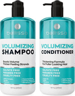 Load image into Gallery viewer, Volumizing Shampoo and Conditioner Set 16 Fl Oz Set of 2 Sulfate Free Thickening Formula for Fine and Thin Hair Volume Boost Professional Salon Hair Care for Men and Women