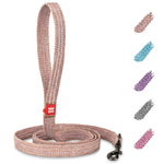 Load image into Gallery viewer, Recycled Cotton Dog Leash 10 Ft x 1 inch Brown Eco Friendly Collar for Small