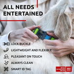 Load image into Gallery viewer, Waterproof Dog Collar Adjustable Dog Collar for Large Dogs Small and Medium Dogs Breakaway Dog Collar Waterproof with Plastic Buckle and QR Dog Tag Boy &amp; Girl Dog Collars (Green)