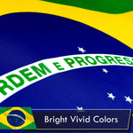 Load image into Gallery viewer, Brazil Brazilian Flag 3x5 Ft 2Pack Printed Polyester By G128