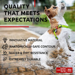 Load image into Gallery viewer, Green Waterproof Dog Harness Adjustable for Small Dogs S Size 1622 inch