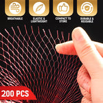 Load image into Gallery viewer, Vegetables Storage Mesh Bag for Fridge   200Pcs 13.7 IN Drawstring Mesh Bag Produce Bags Reusable Washable Onion Storage Tote Bag Farmers Market Bag   Fruit Bags Grocery Bag Shopping Bag Onion Netting