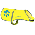 Load image into Gallery viewer, Dog Reflective Vest S Size Chest 24.5 In Neck 17 in Yellow Hi Vis Safety Vest