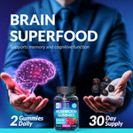 Load image into Gallery viewer, Mushroom Gummies Lion's Mane and Reishi for Cognitive Clarity 60 Gummies