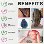 Load image into Gallery viewer, ABC PACK &amp; SUPPLY Black Disposable Hair Net 24 Inches. 100 Pack Micro Nylon Bouffant Hair Nets. Bouffant Caps Disposable with Elastic Edge. Stretchable Hairnets for Foodservice Industrial Use