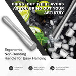 Load image into Gallery viewer, Cocktail Gift Sets with Cocktail Glasses Glass Straws Cocktail Picks Muddler Measuring Cup – Food Grade Stainless Steel and Glass – Ideal for Home Bar Cocktail Lovers