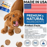 Load image into Gallery viewer, (2 Pack) Probiotics for Dogs   340 Dog Probiotics Chews   Digestive Enzymes &amp; Prebiotics   Support Gut Health Diarrhea Gas &amp; Constipation Relief   Itchy Skin Allergies   Advanced Supplement
