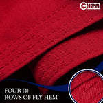 Load image into Gallery viewer, G128 2 Pack: North Carolina State Flag  4x6 Ft  StormFlyer Series Embroidered 220GSM Spun Polyester  Embroidered Design, Indoor/Outdoor, Brass Grommets, Heavy Duty, All Weather
