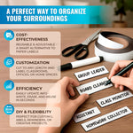 Load image into Gallery viewer, Magnetic Dry Erase Tape 25 Feet 2 Inch White Magnetic Strip Blank Magnets to Write On Dry Erase Strips Magnet Tape Roll Custom Writable Flexible Tape for Whiteboards Shelves Bus Seats Lockers