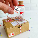 Load image into Gallery viewer, Cute Anniversary Present For Girlfriend or Boyfriend Unique Game Inspired Romantic Bottle Anniversary Love Wish Jar (Craft Box My Best Catch)